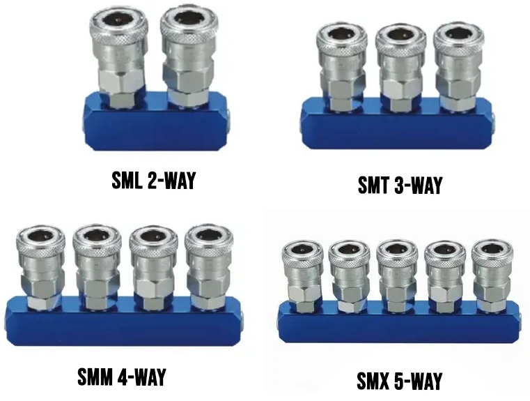 Bộ chia hơi 2-3-4-5